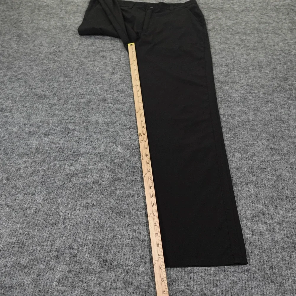 TravisMathew Dress‎ Pants Men's 34 Black Polyester Spandex Golf Casual Stretch